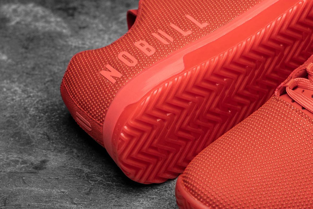 Nobull Superfabric Trainer Fitness Schoenen Heren Rood | 879342-AMJ