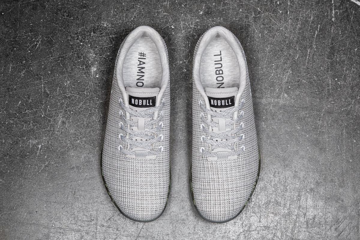 Nobull Superfabric Trainer Fitness Schoenen Heren Wit | 906857-XJR