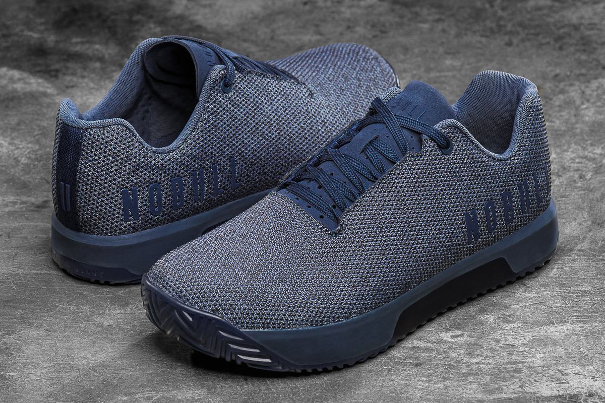 Nobull Superfabric Trainer Fitness Schoenen Heren Donkerblauw | 915827-NMO