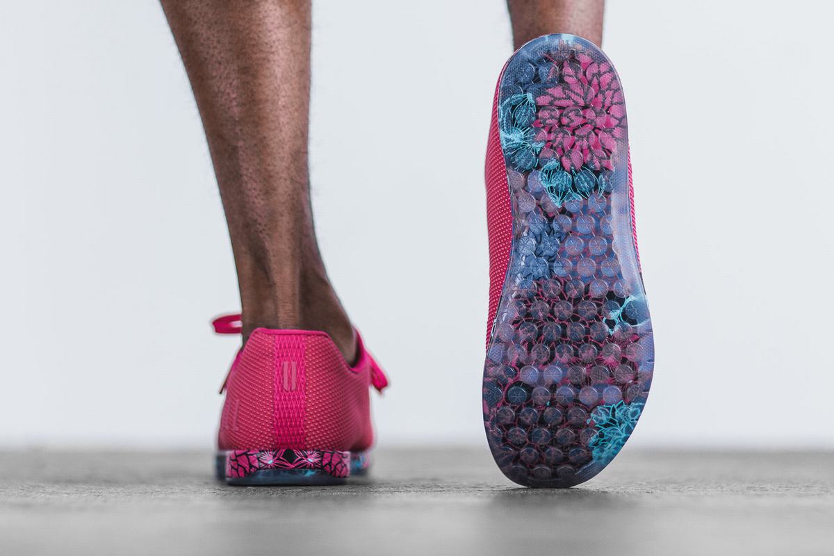 Nobull Superfabric Trainer Fitness Schoenen Heren Roze | 920376-UMS