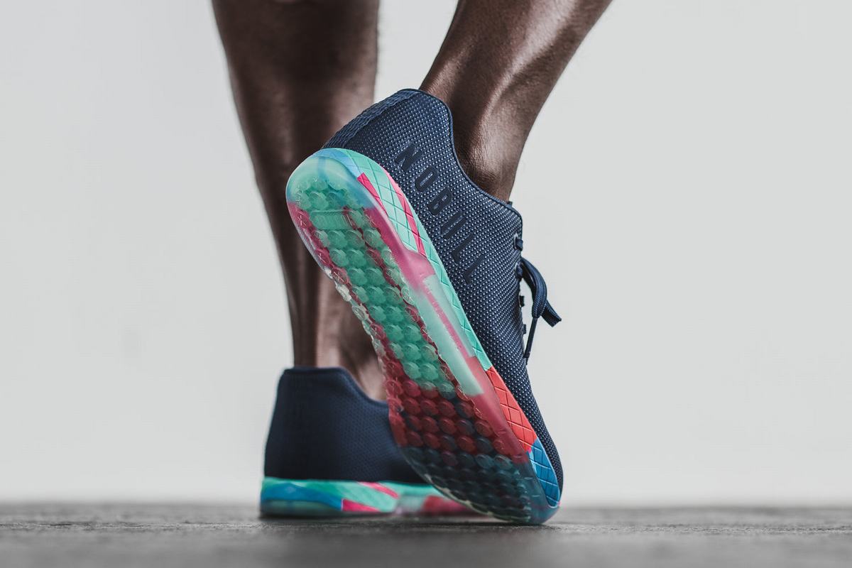 Nobull Superfabric Trainer Fitness Schoenen Heren Donkerblauw | 956170-RZK