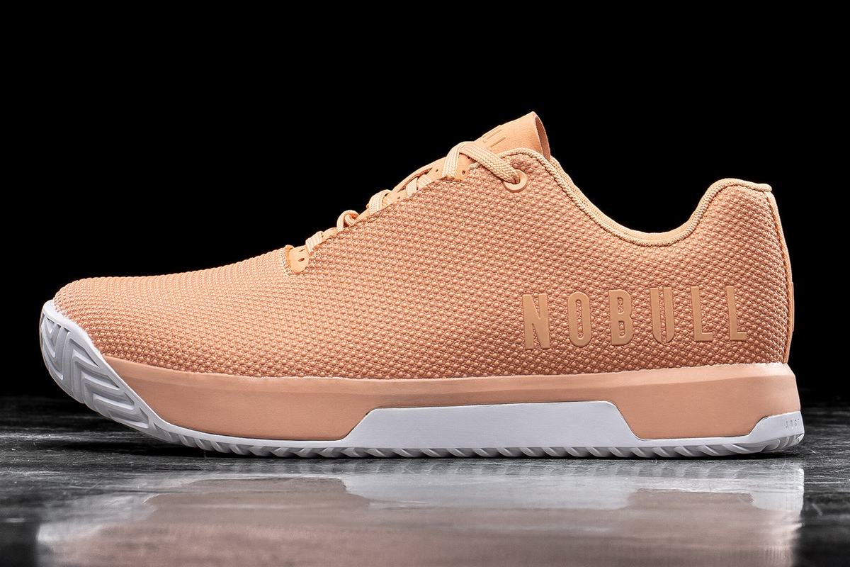Nobull Superfabric Trainer Fitness Schoenen Heren Abrikoos | 967148-NYX