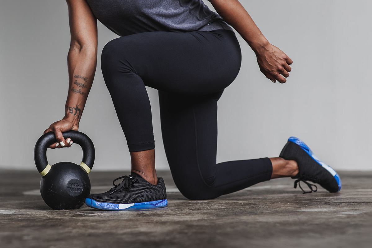 Nobull Superfabric Trainer Fitness Schoenen Dames Zwart | 971240-NKW