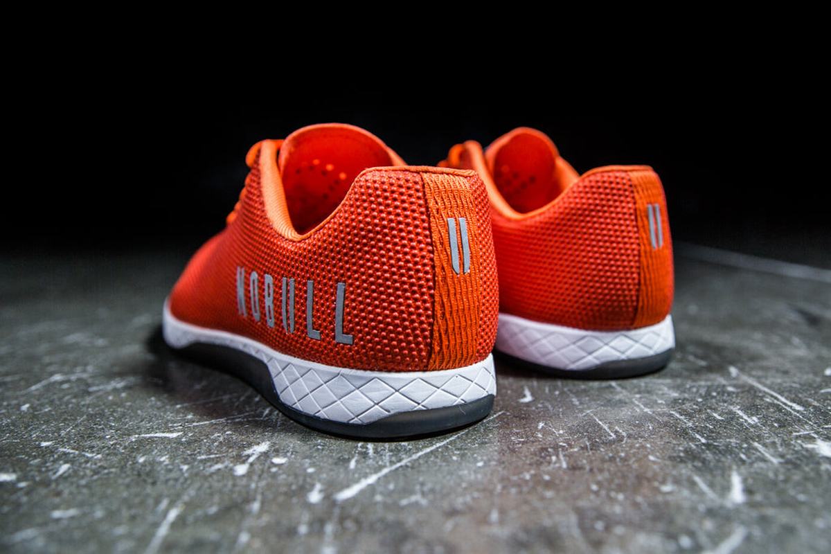 Nobull Superfabric Trainer Fitness Schoenen Heren Lichtoranje | 975463-NDU