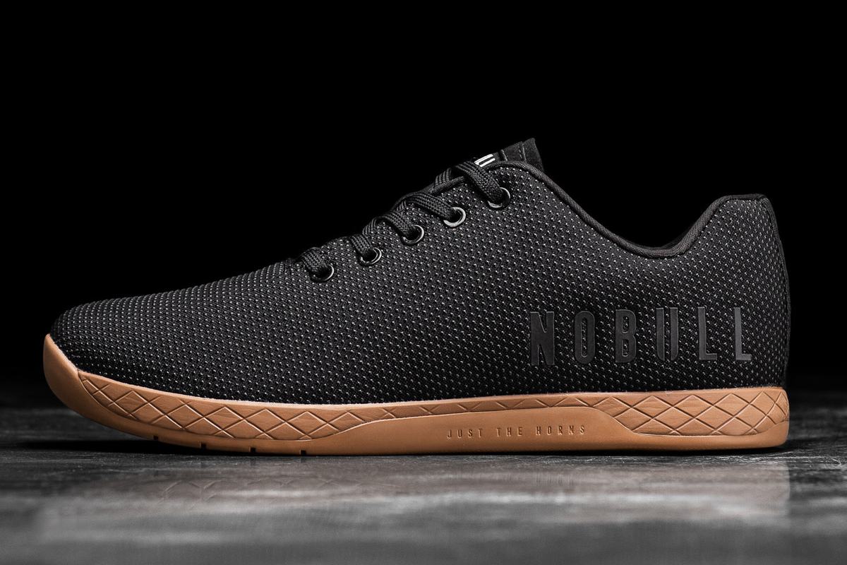 Nobull Superfabric Trainer Fitness Schoenen Dames Zwart Koffie | 981427-LSP