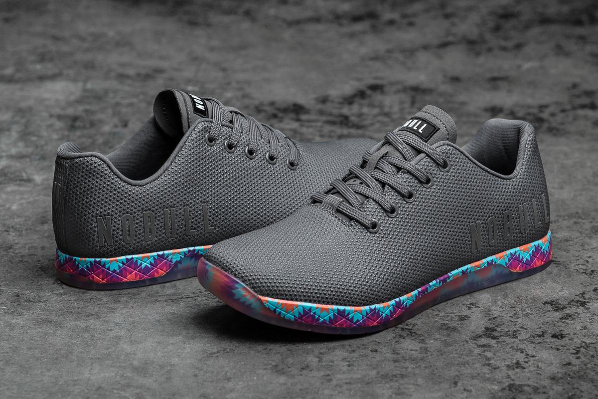 Nobull Superfabric Trainer Fitness Schoenen Heren Grijs | 984326-UQN