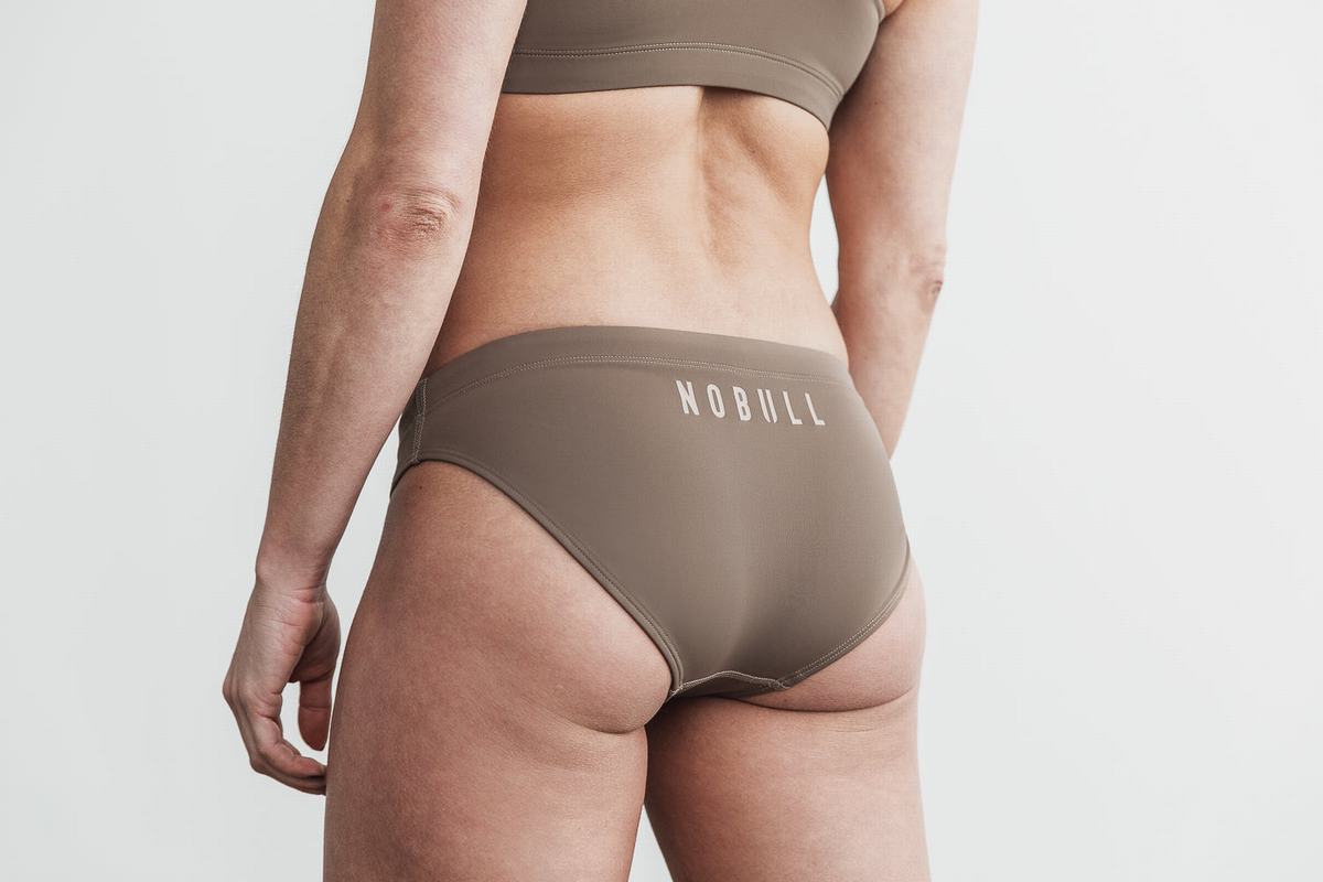 Nobull Swim Bottom Dames Bruin | 128706-BSM