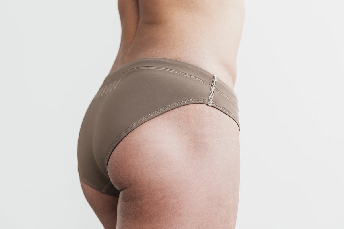 Nobull Swim Bottom Dames Bruin | 128706-BSM