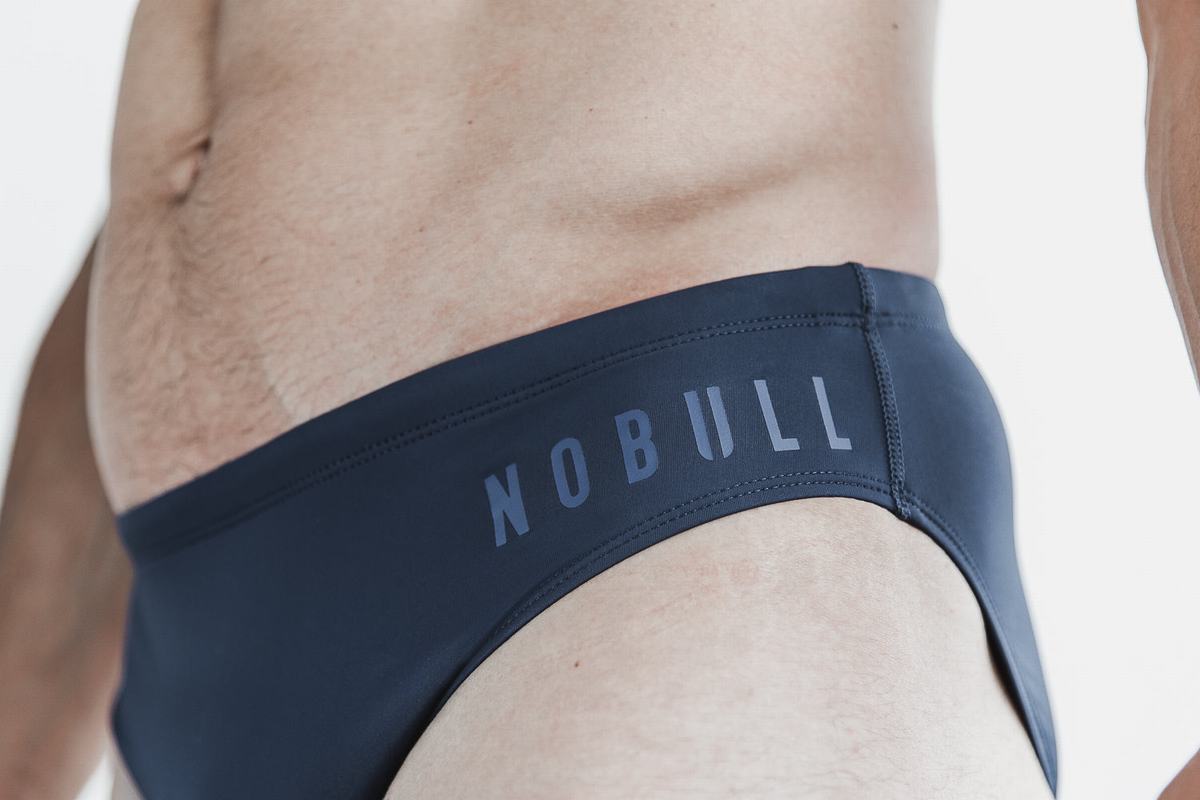 Nobull Swim Brief Zwemmen Heren Donkerblauw | 063579-SFQ