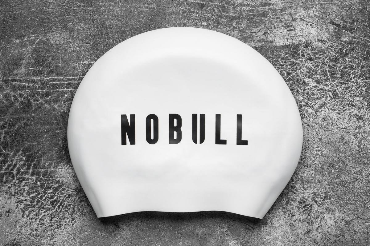 Nobull Swim Cap Dames Wit | 146582-DXO