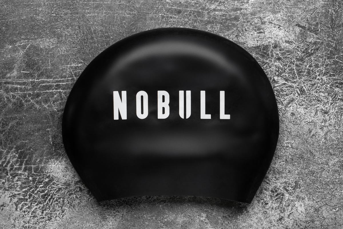Nobull Swim Cap Heren Zwart | 452791-JVO