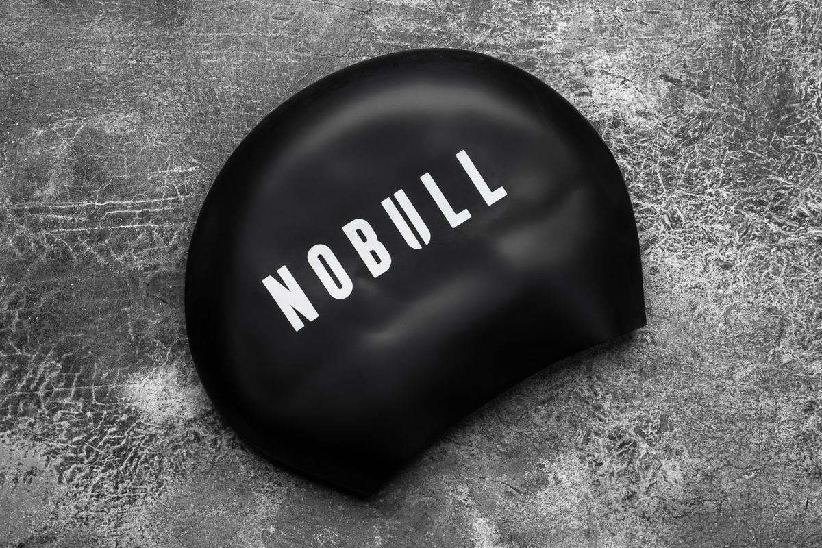Nobull Swim Cap Heren Zwart | 452791-JVO