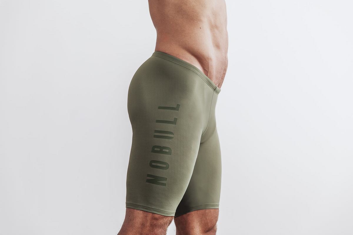 Nobull Swim Jammer Zwemmen Heren Groen | 512784-XJO