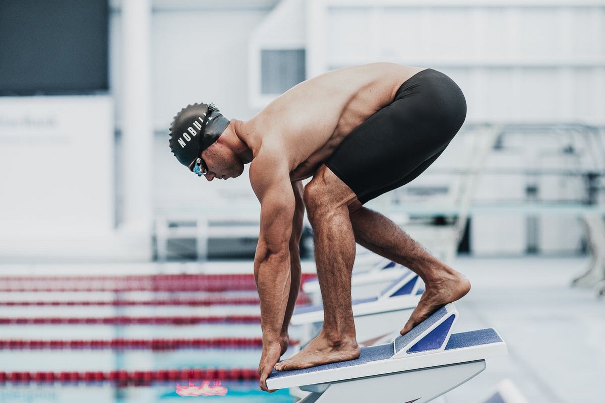 Nobull Swim Jammer Zwemmen Heren Zwart | 275683-DYF