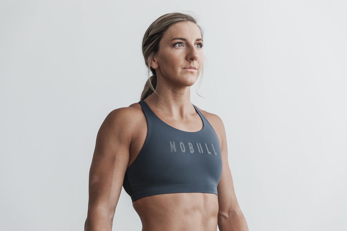 Nobull Swim Top Dames Donkergrijs | 391582-ELR
