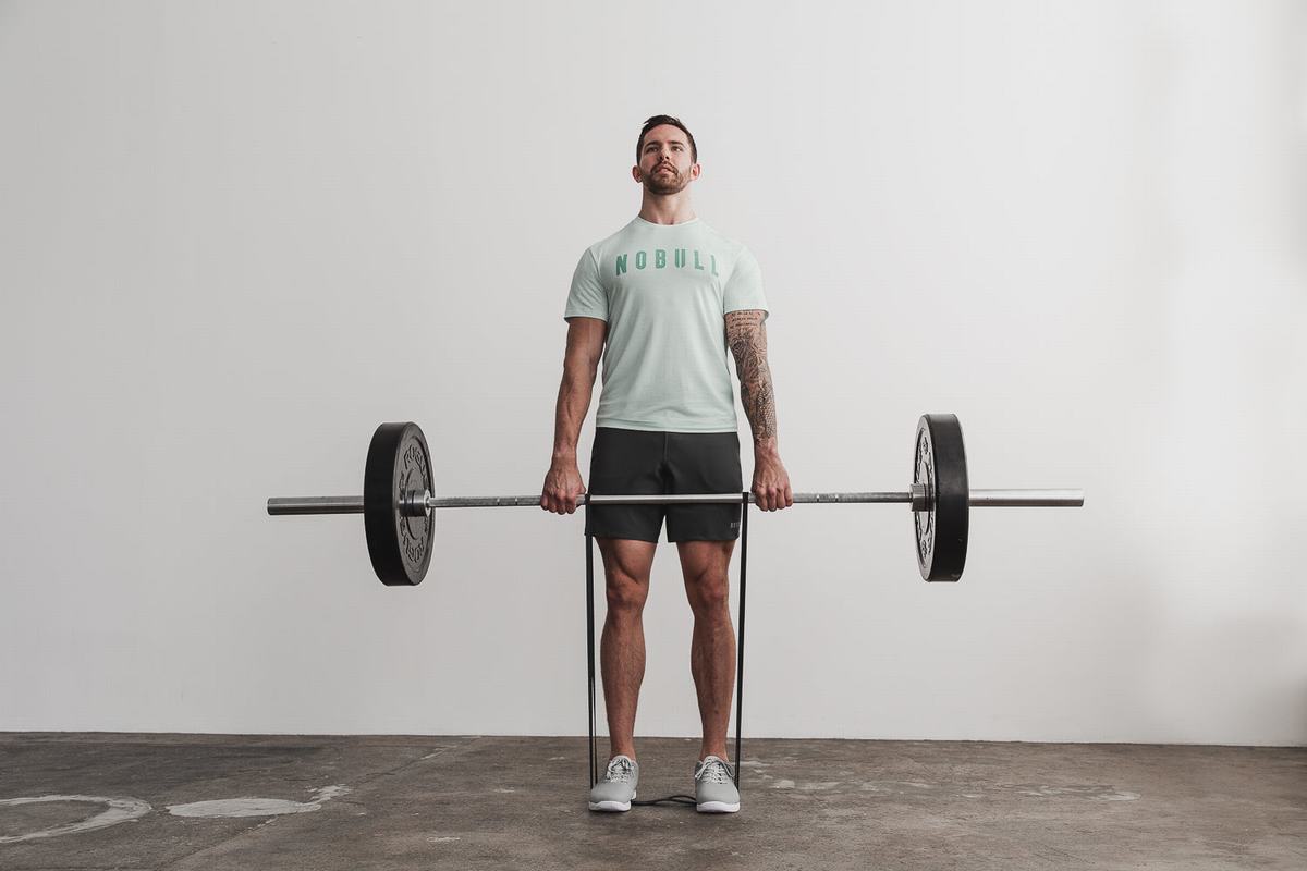 Nobull T-shirts Heren Groen | 401687-NAP