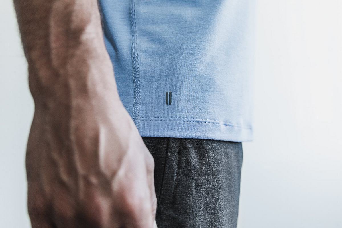 Nobull Tank Tanktop Heren Blauw | 107452-EGO
