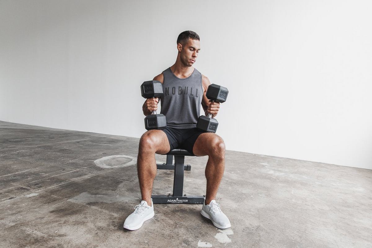 Nobull Tank Tanktop Heren Diepgrijs | 572384-QDO