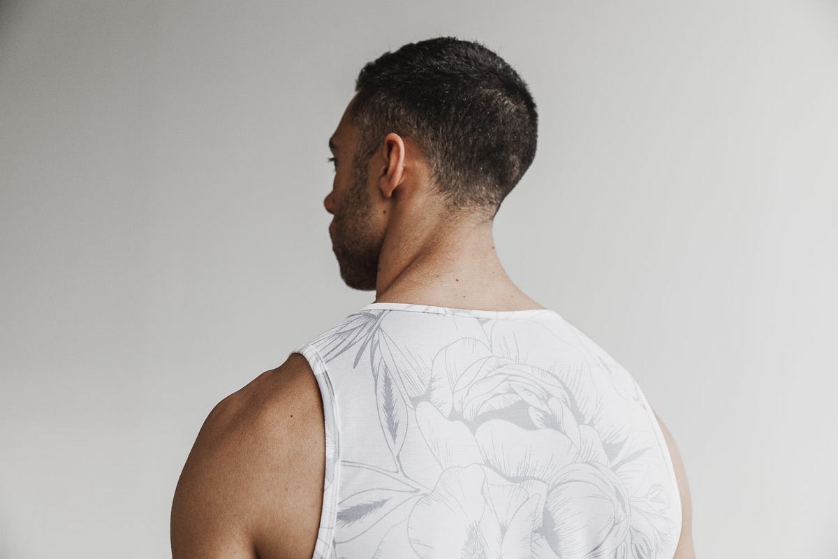 Nobull Tank Tanktop Heren Grijs | 387062-HZN