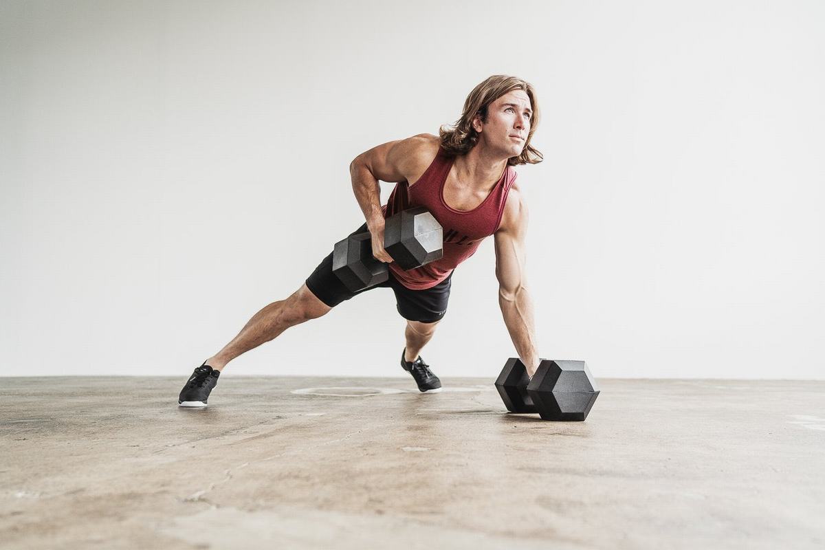 Nobull Tank Tanktop Heren Rood | 869203-ESA