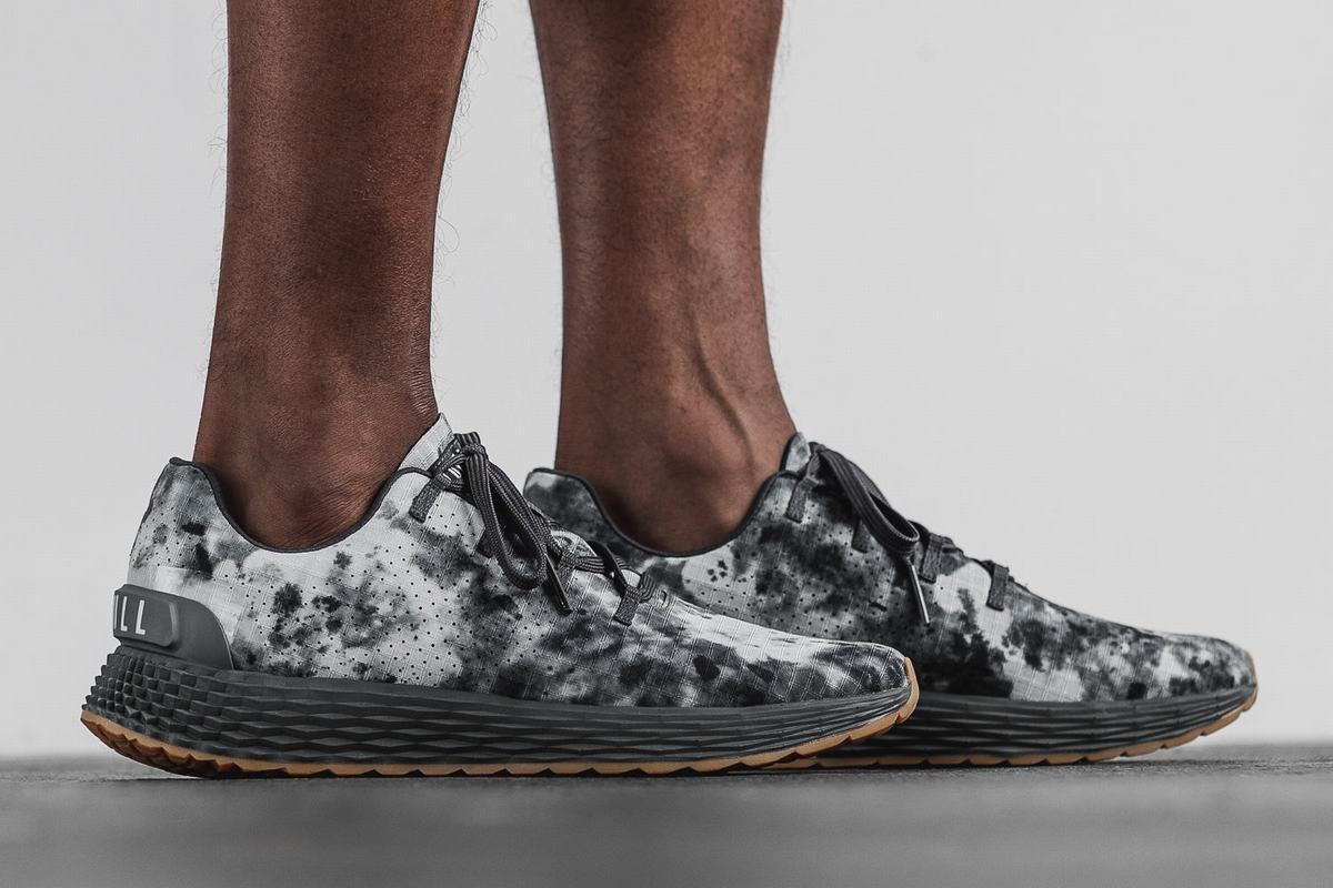 Nobull Tie-Dye Ripstop Runner Loopschoenen Heren Grijs | 218435-FPG