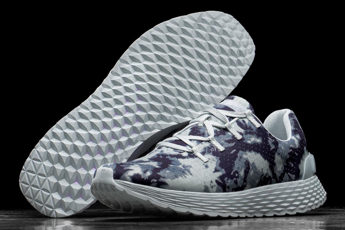 Nobull Tie-Dye Ripstop Runner Loopschoenen Dames Donkerblauw | 650987-UHW