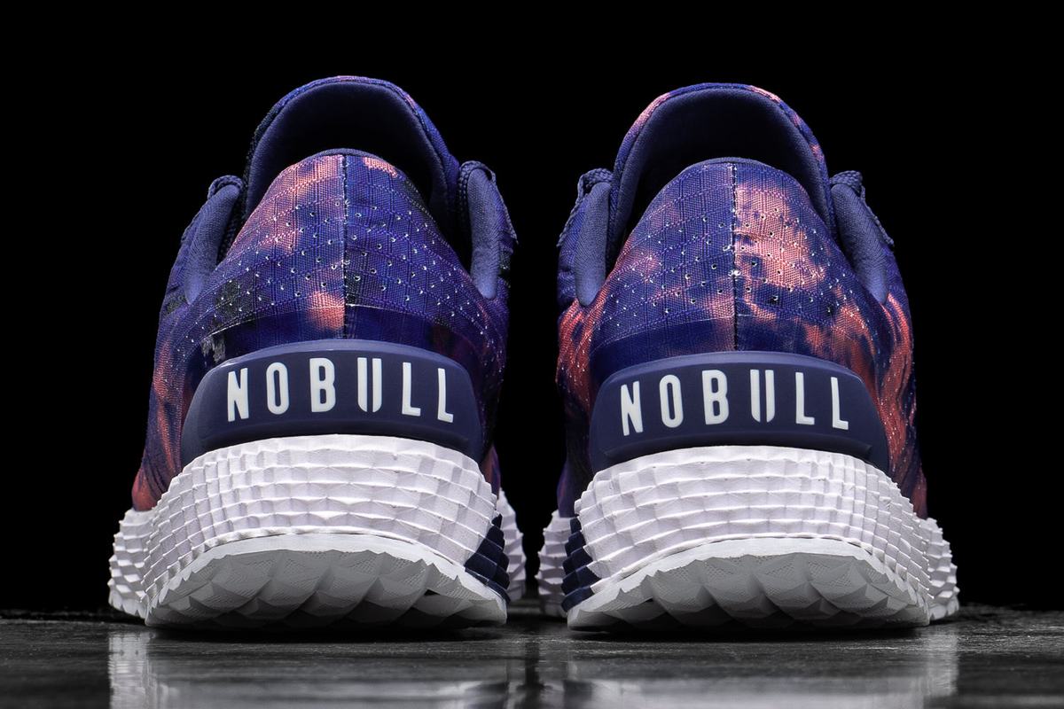 Nobull Tie-Dye Ripstop Runner Loopschoenen Heren Indigo Roze | 790632-WIQ