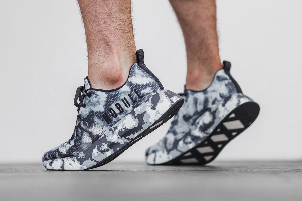 Nobull Tie-Dye Runner Loopschoenen Heren Donkerblauw | 879314-PBL