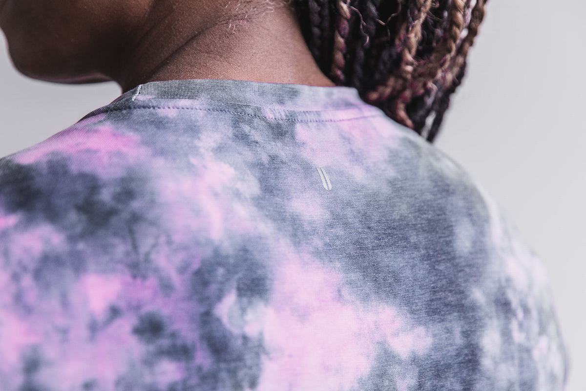 Nobull Tie-Dye T-shirts Dames Roze | 639204-WXP