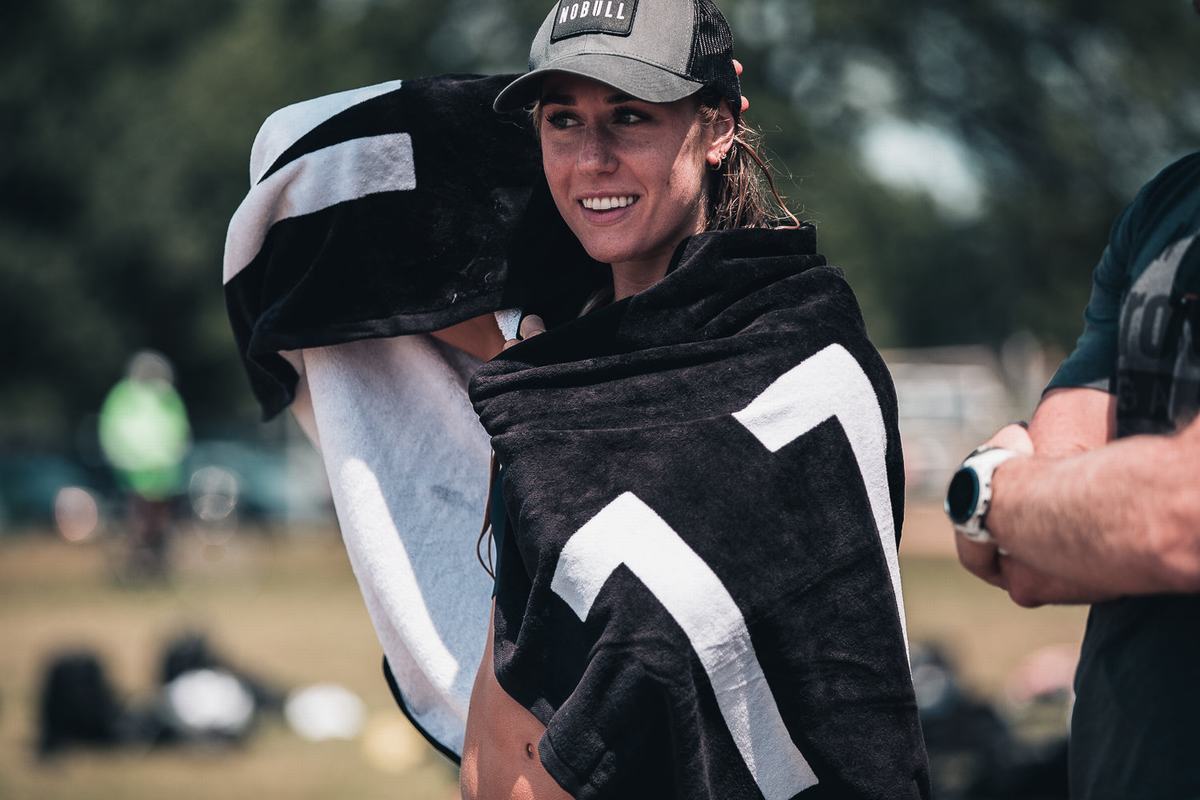 Nobull Towel Zwemmen Heren Zwart | 298351-UHK
