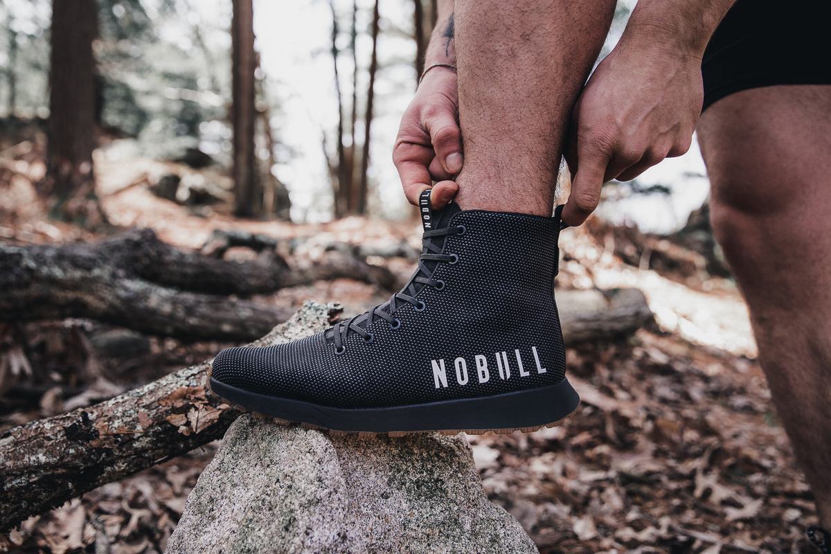 Nobull Utility Trail Runner Loopschoenen Heren Zwart | 189437-MHI