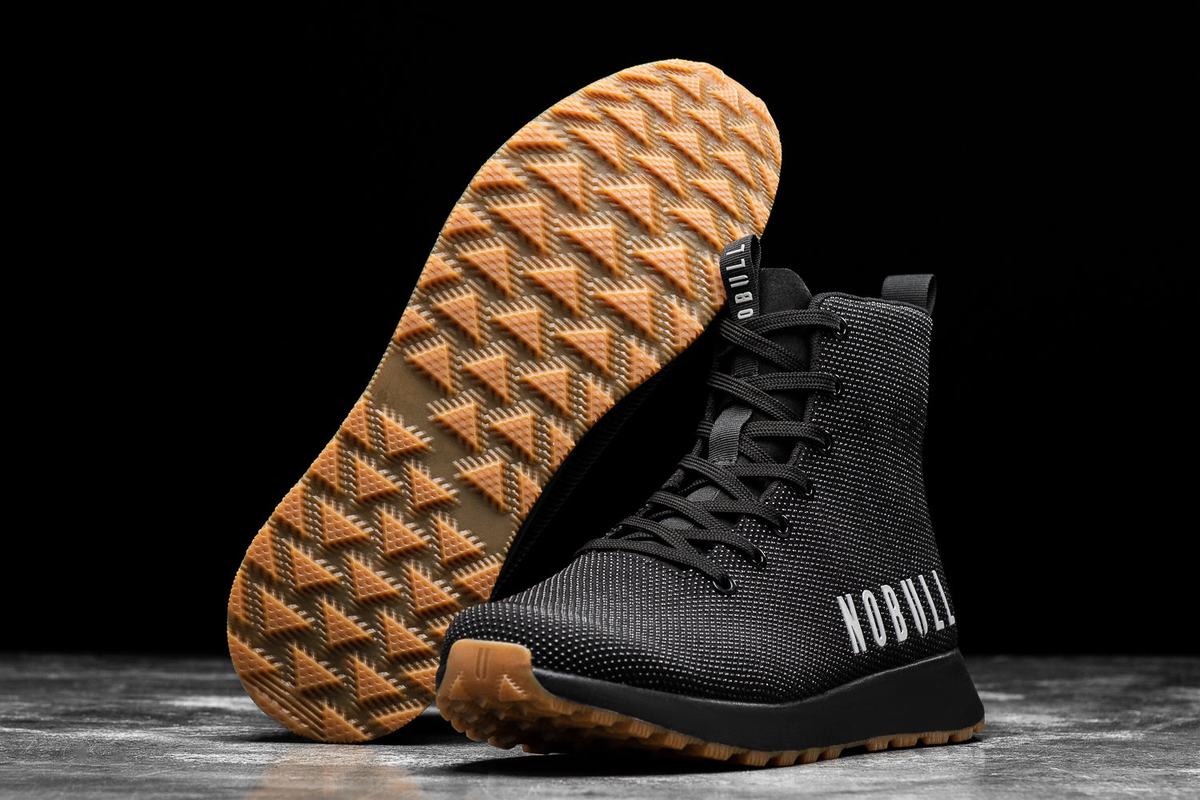 Nobull Utility Trail Runner Loopschoenen Heren Zwart | 189437-MHI