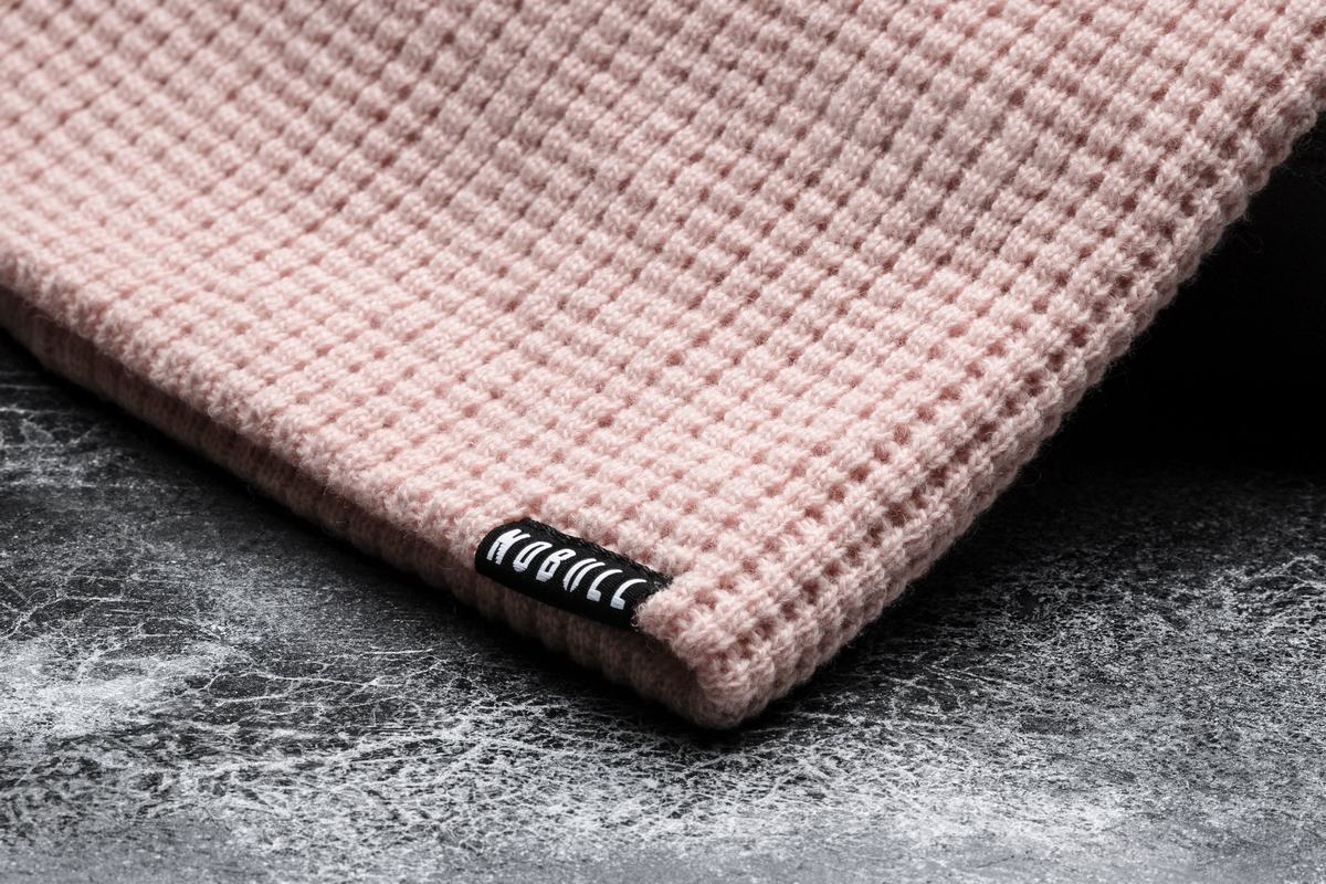 Nobull Waffle Beanie Muts Heren Roze | 851076-FBS