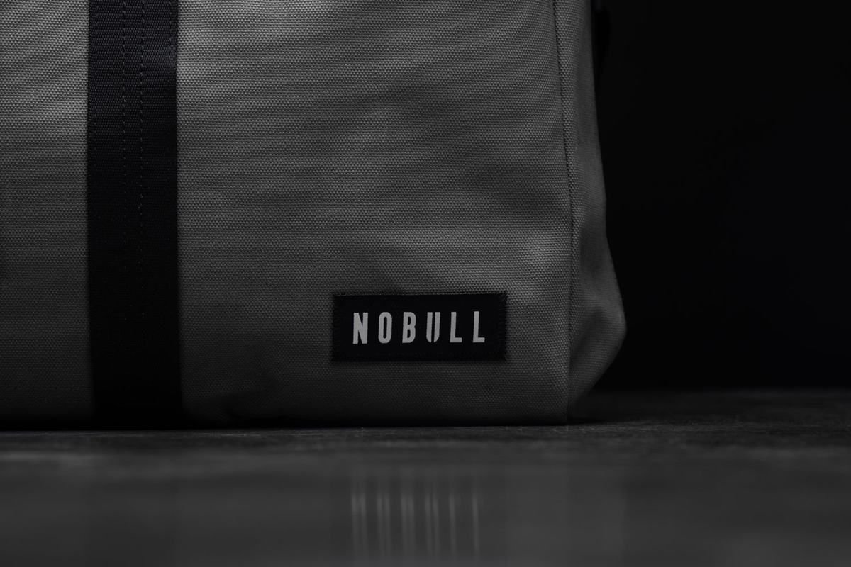 Nobull Waxed Canvas Duffle Sporttas Dames Grijs | 508973-TPF