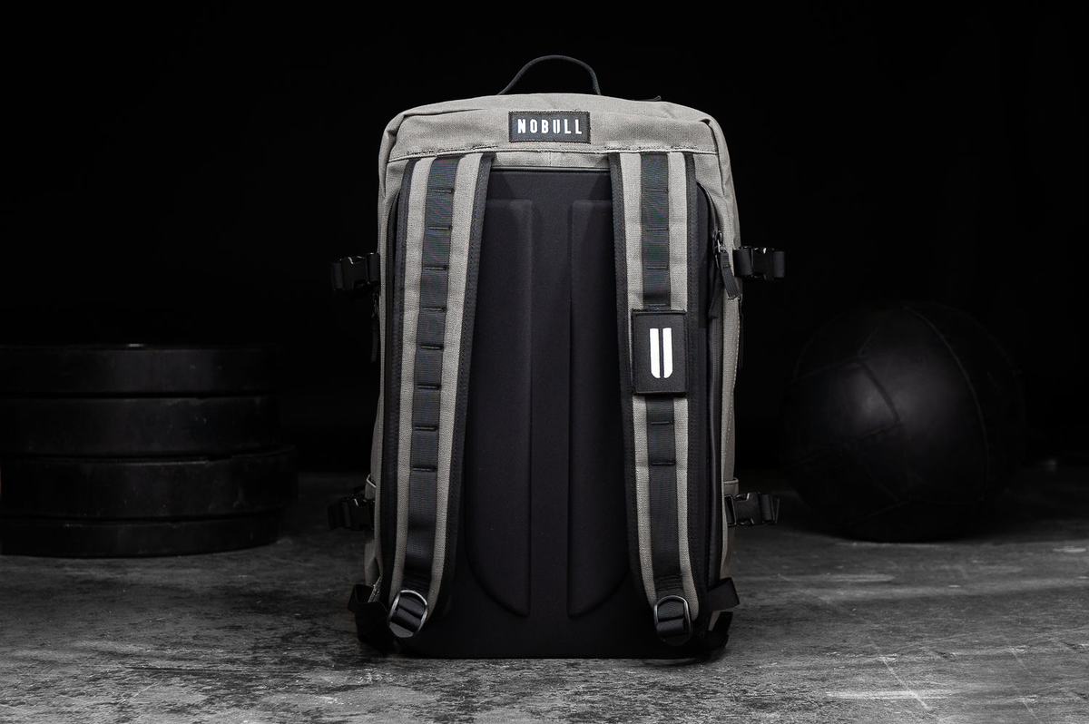Nobull Waxed Canvas Duffleback Sporttas Heren Grijs | 142675-QKH
