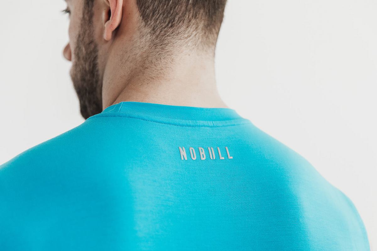 Nobull Wodapalooza Mouwloos T-shirts Heren Blauw | 102864-KPM