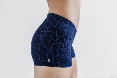 Nobull 2" Korte Broek Dames Donkerblauw | 374850-OAL