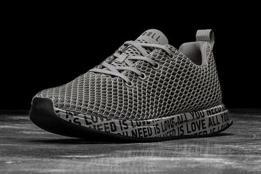 Nobull All You Need Is Love Mesh Runner Loopschoenen Dames Donkergrijs | 965817-UZN