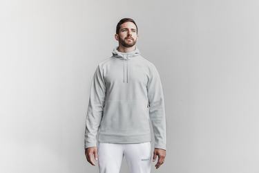 Nobull Arctic Hoodie Heren Grijs | 830915-VCE