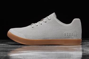 Nobull Arctic Suede Trainer Fitness Schoenen Dames Grijs Bruin | 804769-OZB