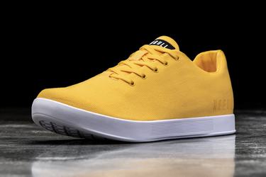 Nobull Canvas Trainer Fitness Schoenen Heren Geel | 895071-KNF