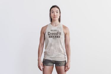 Nobull Crossfit Games® 2022 High-Neck Tank Tanktop Dames Camo | 073918-UKJ
