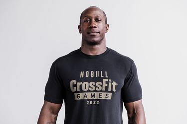 Nobull Crossfit Games® 2022 T-shirts Heren Zwart | 681790-KFI