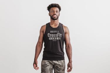 Nobull Crossfit Games® 2022 Tank Tanktop Heren Zwart | 374625-ZKM