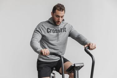 Nobull Crossfit® Hoodie Heren Grijs | 951423-SJY