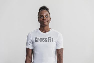 Nobull Crossfit® T-shirts Dames Wit Camo | 105372-DXO