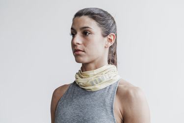 Nobull Gaiter Tie-Dye Sjaals Dames Geel | 916587-ZOU
