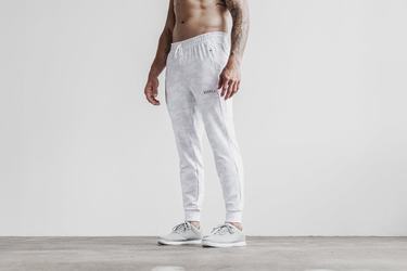 Nobull Joggingbroeken Heren Wit Camo | 254036-KDP