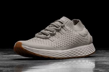 Nobull Knit Runner Loopschoenen Heren Grijs | 984165-CTX