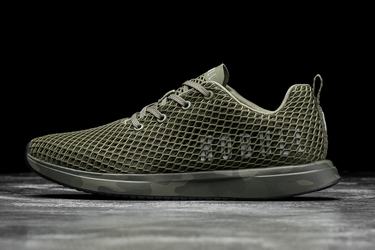 Nobull Mesh Runner Loopschoenen Dames Donkercamo | 043981-YLI